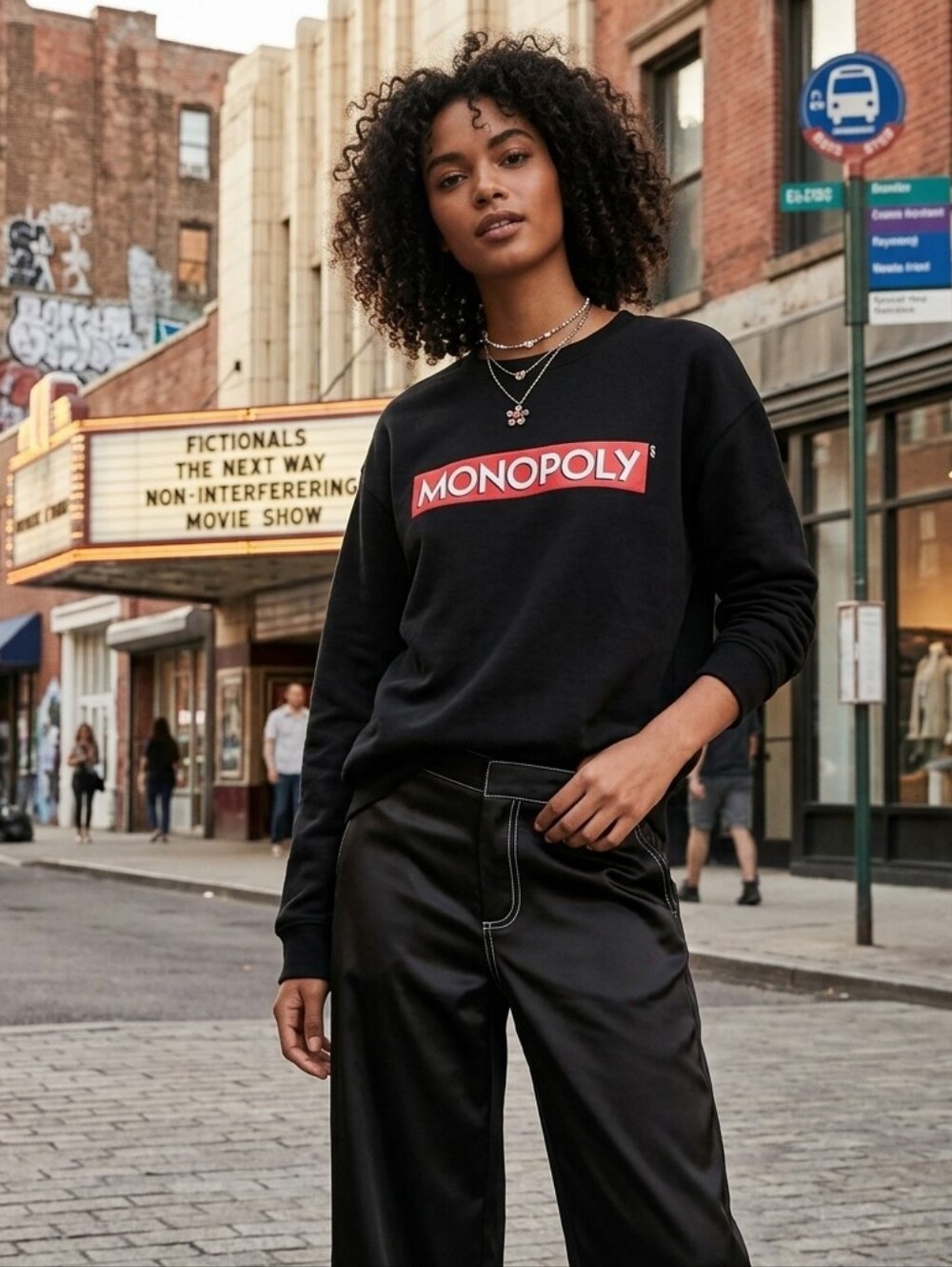 Zara Monopoly Pullover